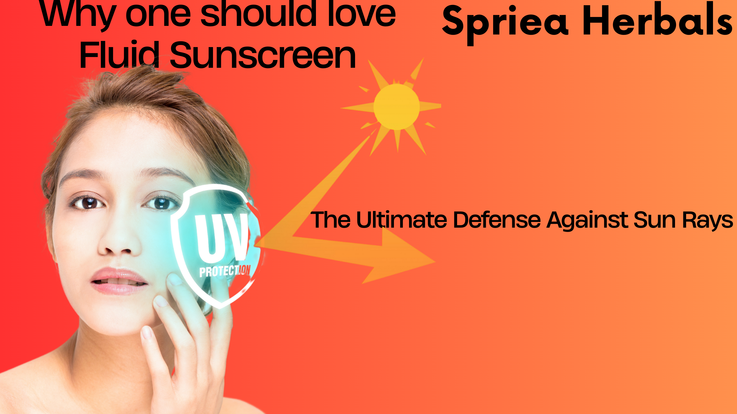 Spriea Herbals Fluid Sunscreen SPF 50PA ++++ vitamin C