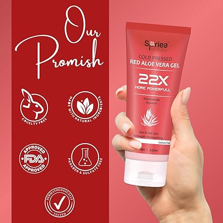 Morepowerfull Red Aloe Vera Gel